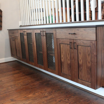 Walnut and Wenge Dry Bar