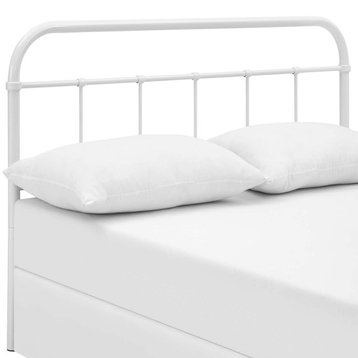 Modway Serena King Steel Headboard With White Finish MOD-5537-WHI