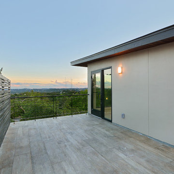 Modern Residence-Reclaimed Ivory White Oak Wood