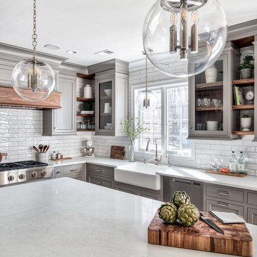 Florham Park, New Jersey - Transitional - Kitchen