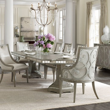 Hooker Furniture Sanctuary Collection Rectangle Dining Table w/2-20in leaves