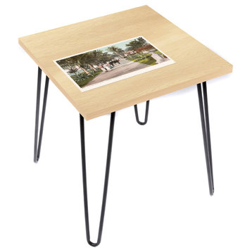 The Last Resort, Royal Poinciana Side Table, 20"
