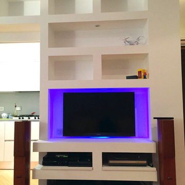 La cucina: uno scrigno luminoso