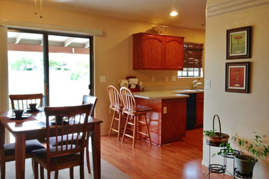 Inspiration for a contemporary dining room remodel in Phoenix