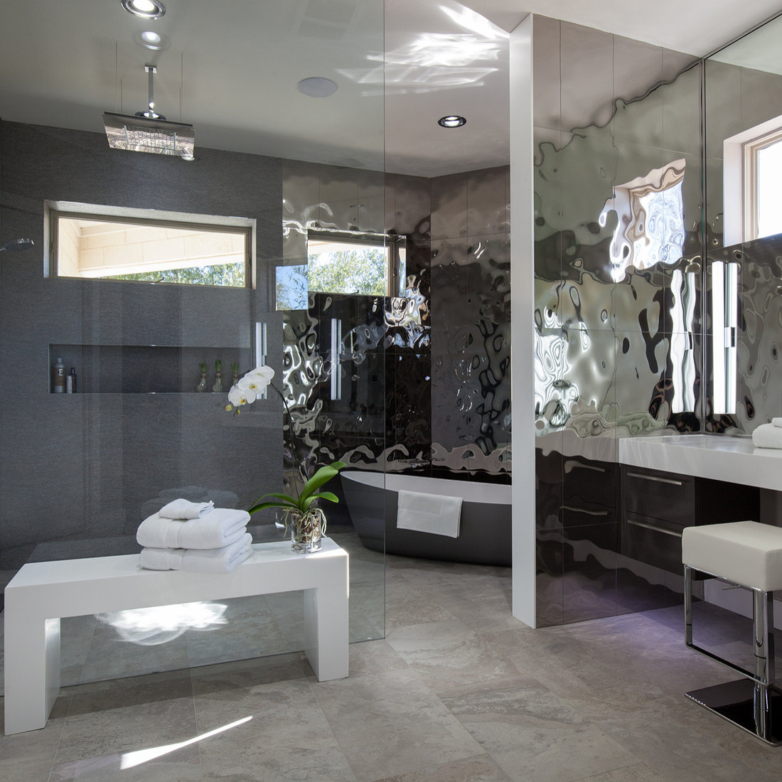 Contemporary Master Bath