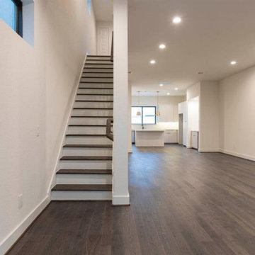 Solid Engineered Hardwood Flooring ADU Construction in El Monte, CA