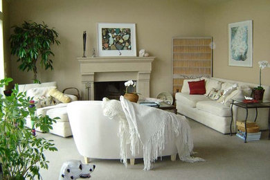 Inspiration for a contemporary living room remodel in San Francisco