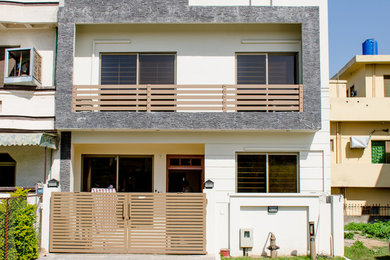 Inspiration for a contemporary home design remodel in Other