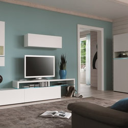Contemporary "Amsterdam" Wall systems Made in Germany - Entertainment Centers And Tv Stands