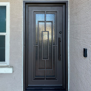 Elite Horizon Single Iron Entry Door