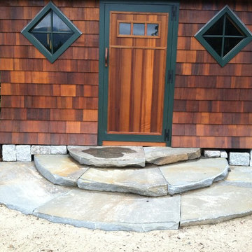 Irregular Bluestone Steps