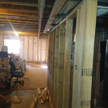 Finishing Basement In Progress