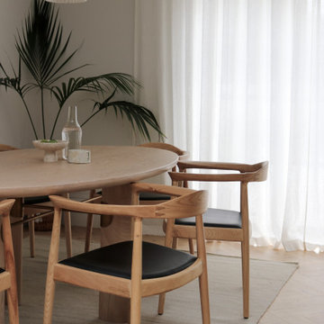 Scandinavian Kitchen and Dining Extension on Victorian House