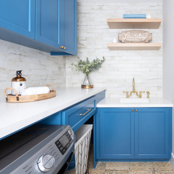 Lucas Ranch - Mediterranean Laundry Room