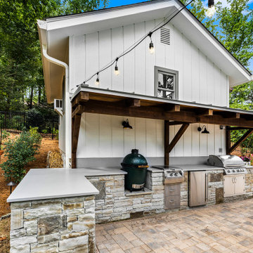 Custom Outdoor Living Backyard Retreat