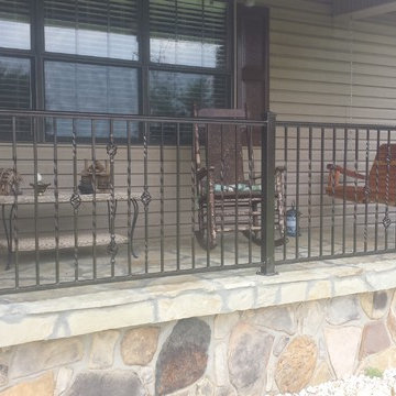 Wrought Iron Exterior Railing Greenback, TN