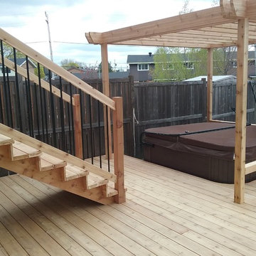 Spring 2017 - Two Level deck with Private Hot Tub