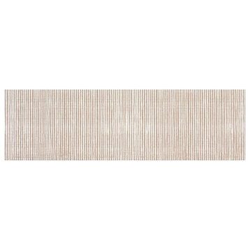 Annie Selke Watercolor Lines Cream Ceramic Wall and Floor Tile 6 x 20 in.