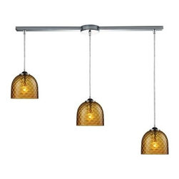 Elk Lighting - Elk Lighting Viva 31080/3L-AMB Pendant - Ceiling Lighting