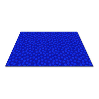 Spots Abound Childrens Rug Blue on Blue 7'6 x 12' by KidCarpet