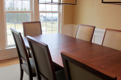 Inspiration for a transitional dining room remodel in Philadelphia