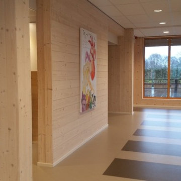 NUR HOLZ Massivholzhaus Bürogebäude