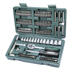 Bruder Mannesmann 130-Piece Bit and Socket Set, 29166