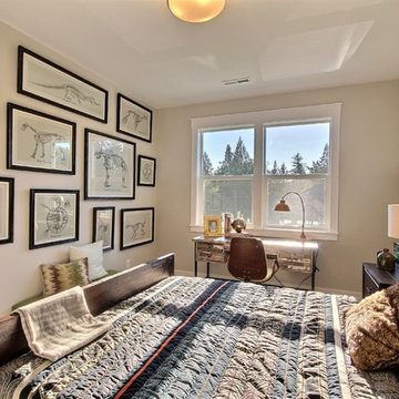 Guest Bedroom - The Aerius - Two Story Modern American Craftsman