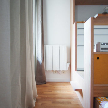 Cuisine convertible dans une pièce de 10m2