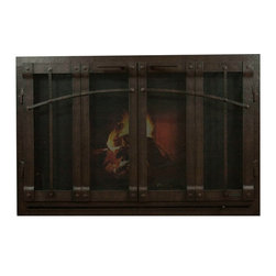 Custom Fireplace Door - Indoor Fireplaces