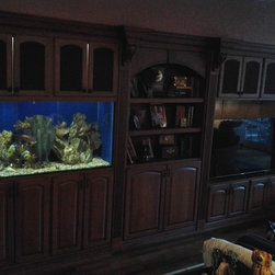 Entertainment Center with Aquarium - Products