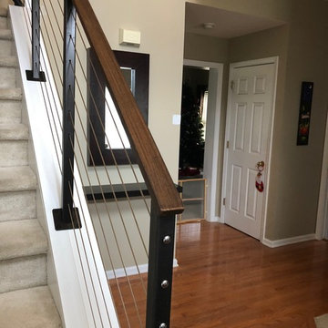 Custom cable railing