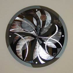 Original paintings on glass - Mixed Media Art