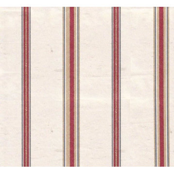 Modern Non-Woven Wallpaper For Accent Wall - Stripes Wallpaper 21551, Roll