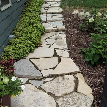 Canadian Flagstone Walkway