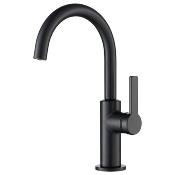 Kraus KPF-2822 Oletto 1.8 GPM Single Handle Kitchen Bar Faucet - Matte Black