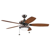 300016 Canfield Select 5 Blades 52" Indoor Ceiling Fan, Oil Brushed Bronze