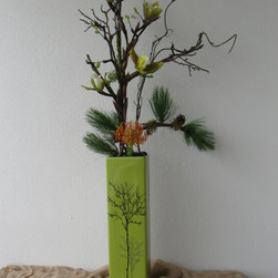 Silk Floral Arrangements  Contemporary / Asian - Artificial Flower Arrangements