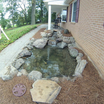 Front Yard Pond Install