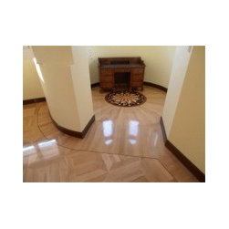 Medallion zodiak and parquet - Hardwood Flooring