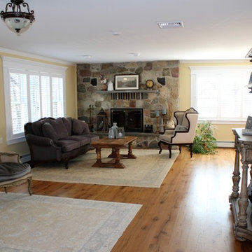 Tomkins Cove French Country Living Room