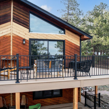Boulder Multi-Level Wraparound Deck