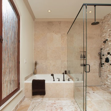 LUXE Square Pattern Linear Drain