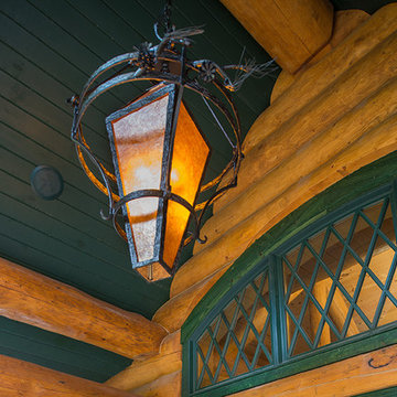 Big Moose, New York Log Home