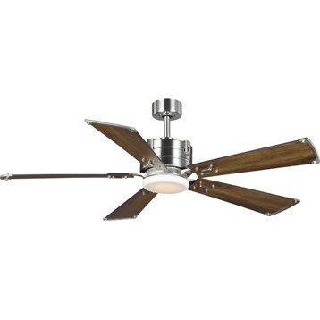 Progress P250021-009-30 Glenfalls - 56 Inch 5 Blade Ceiling Fan with Light Kit