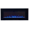 Northwest Led Fire and Ice Electric Fireplace With Remote, 36", 42