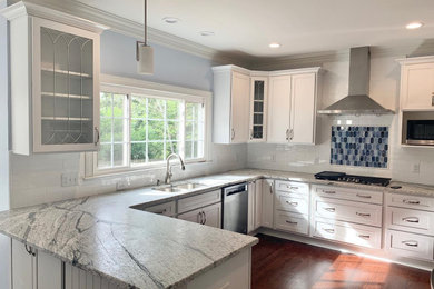Example of a large transitional kitchen design in Other