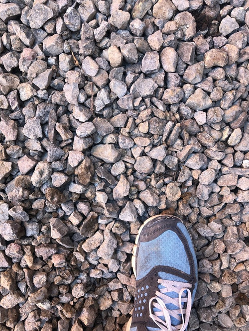 Gravel too large to compact for paver base?