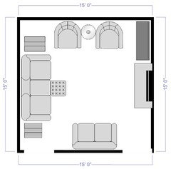 Assistance with furniture arrangement please!