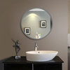 Orbit Round Dimmable LED Mirror with Automatic Defogger, 24" Diameter